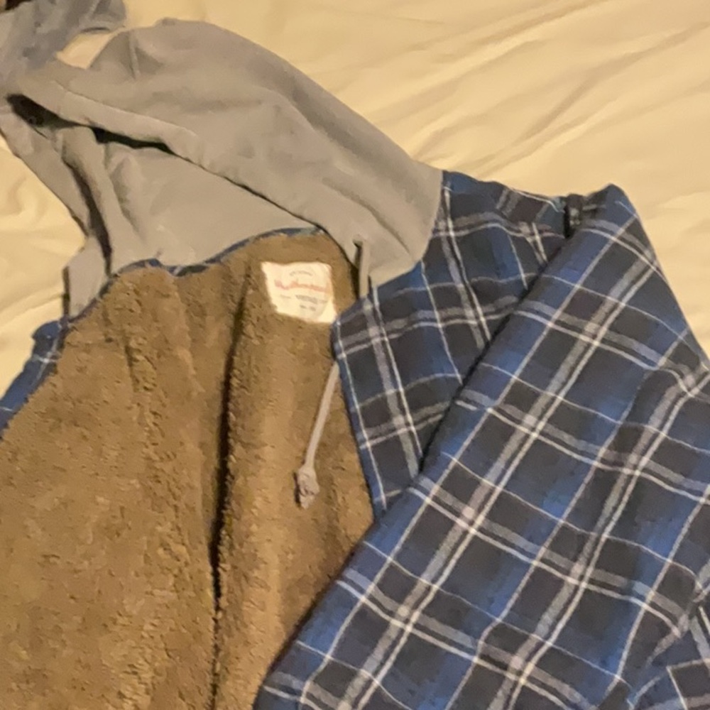 Weatherproof Vintage Blue and Brown Jacket
